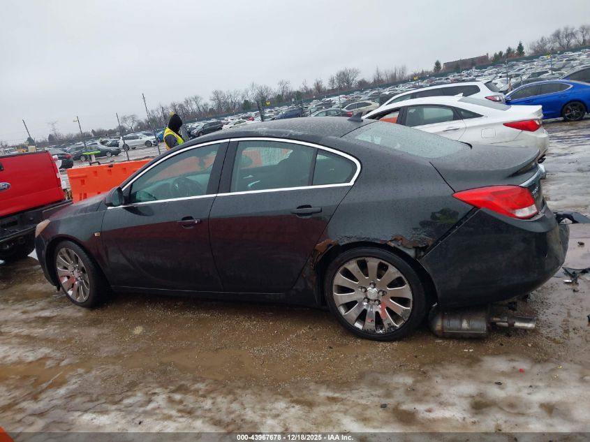2011 Buick Regal Cxl Turbo Russelsheim VIN: W04G15GV5B1045842 Lot: 43967678