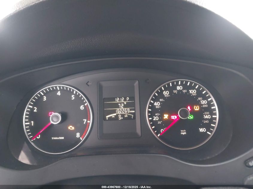 2013 Volkswagen Jetta 2.5L Se VIN: 3VWDP7AJ1DM396260 Lot: 43967680