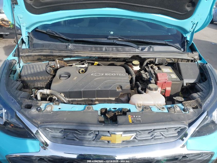 2021 Chevrolet Spark Fwd 1Lt Automatic VIN: KL8CD6SA1MC227172 Lot: 43967682