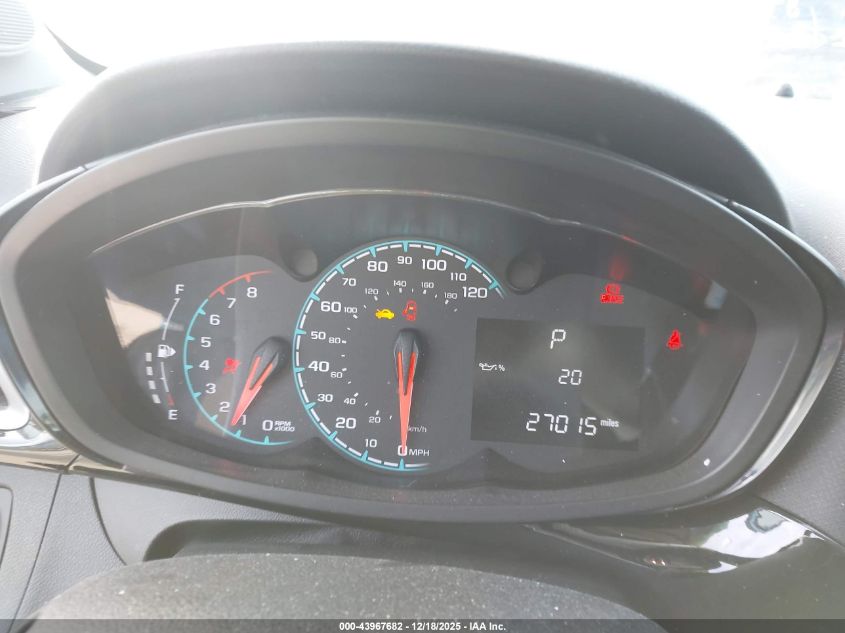 2021 Chevrolet Spark Fwd 1Lt Automatic VIN: KL8CD6SA1MC227172 Lot: 43967682