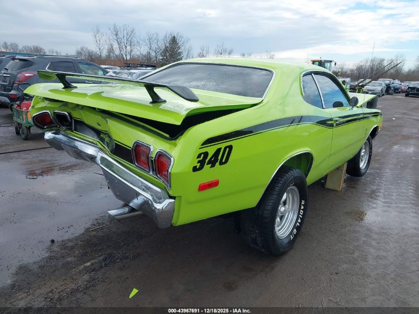 1973 Dodge Dart VIN: 0000LL29G3B307220 Lot: 43967691