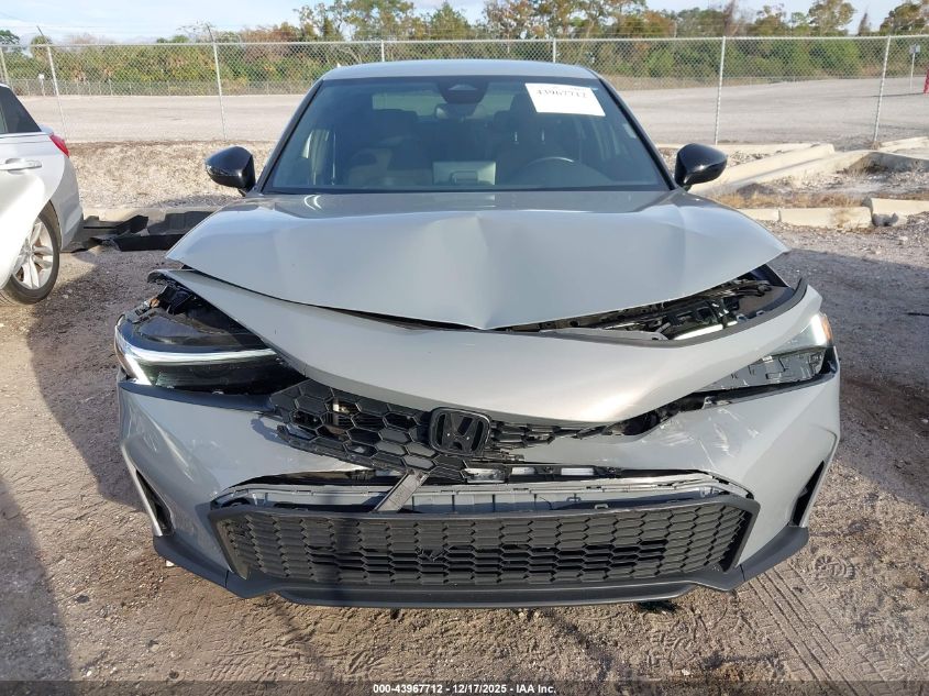 2025 Honda Civic Sport VIN: 2HGFE2F59SH519106 Lot: 43967712