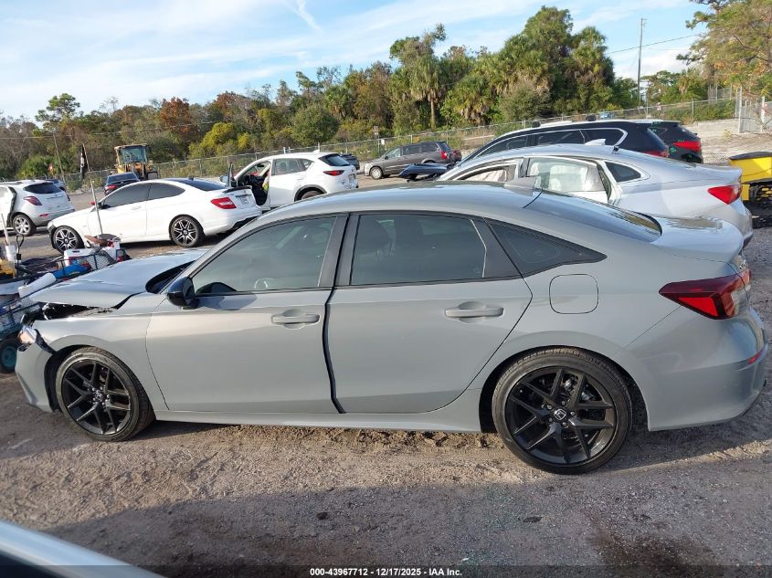 2025 Honda Civic Sport VIN: 2HGFE2F59SH519106 Lot: 43967712