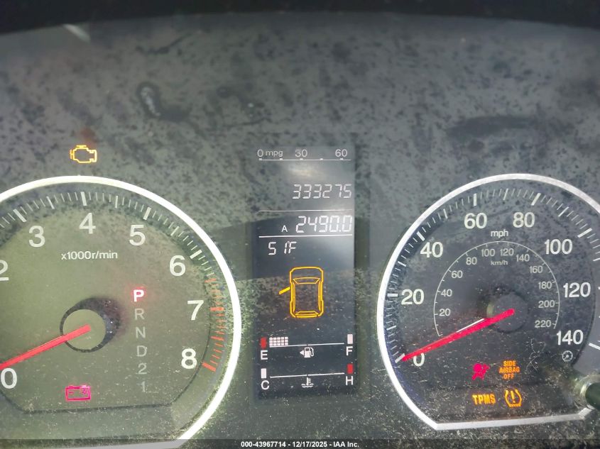 2007 Honda Cr-V Ex-L VIN: JHLRE48757C001495 Lot: 43967714