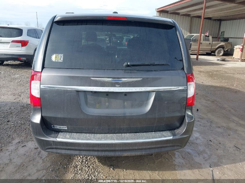 2016 Chrysler Town & Country Touring VIN: 2C4RC1BG8GR240198 Lot: 43967715