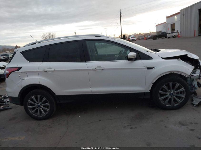 2017 Ford Escape Titanium VIN: 1FMCU0J99HUC24916 Lot: 43967718