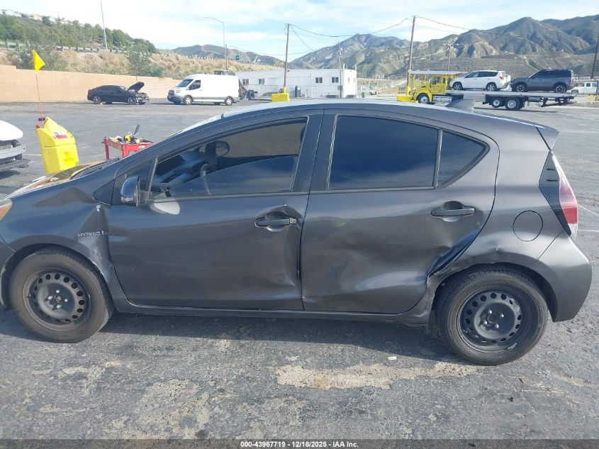 2016 Toyota Prius C One VIN: JTDKDTB38G1139786 Lot: 43967719