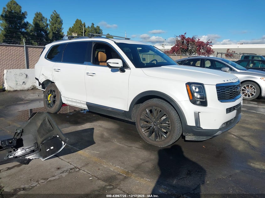 VIN 5XYP54HC9LG009333 2020 KIA TELLURIDE SX