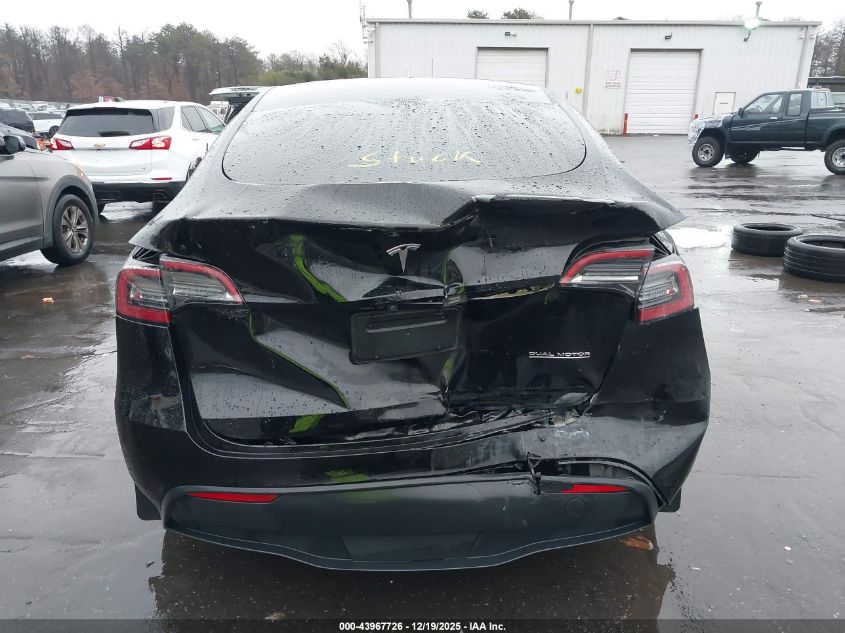 2023 Tesla Model Y Performance Dual Motor All-Wheel Drive VIN: 7SAYGDEFXPF766593 Lot: 43967726