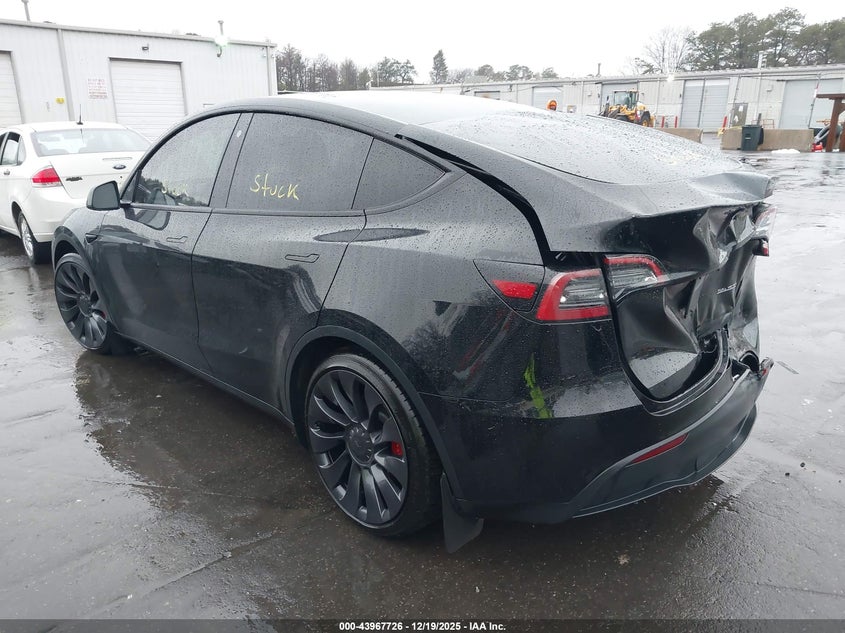 VIN 7SAYGDEFXPF766593 2023 TESLA MODEL Y PERFORMANCE DUAL MOTOR ALL-WHEEL DRIVE