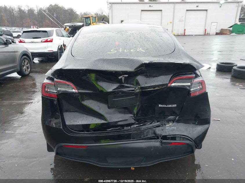 2023 Tesla Model Y Performance Dual Motor All-Wheel Drive VIN: 7SAYGDEFXPF766593 Lot: 43967726
