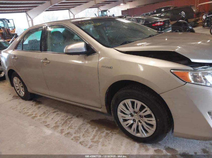 2014 Toyota Camry Hybrid Le VIN: 4T1BD1FK9EU127465 Lot: 43967729