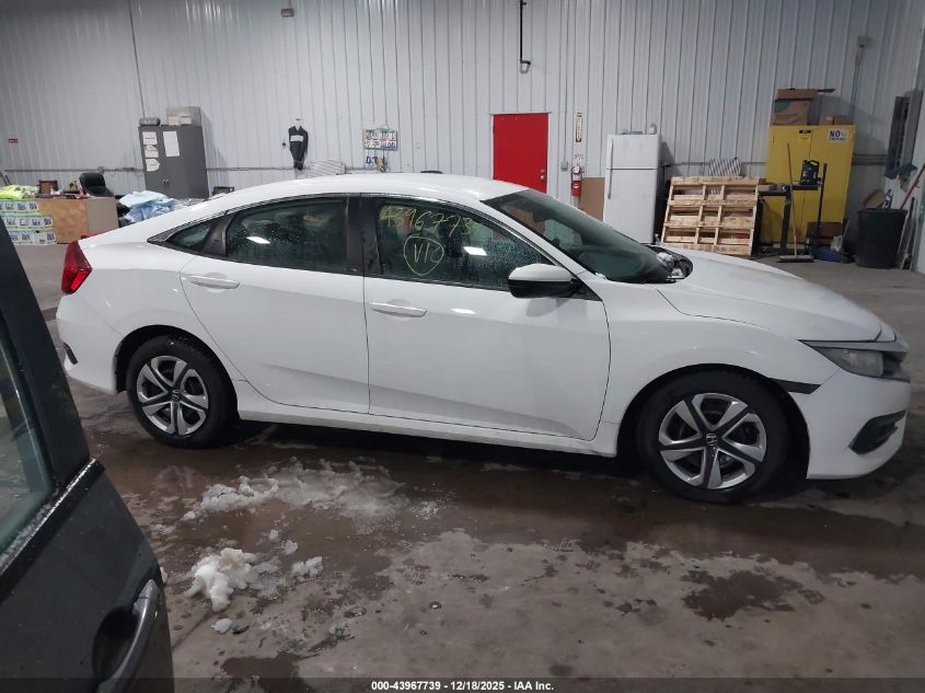 2017 Honda Civic Lx VIN: 19XFC2F54HE021551 Lot: 43967739