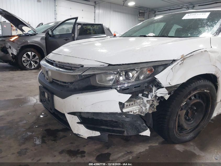 2017 Honda Civic Lx VIN: 19XFC2F54HE021551 Lot: 43967739