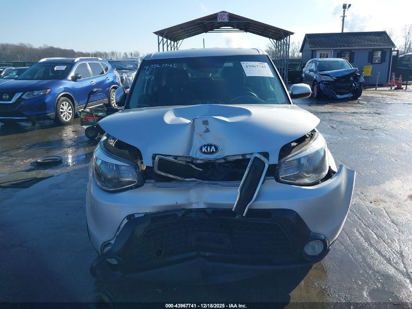 2016 Kia Soul + VIN: KNDJP3A57G7828835 Lot: 43967741