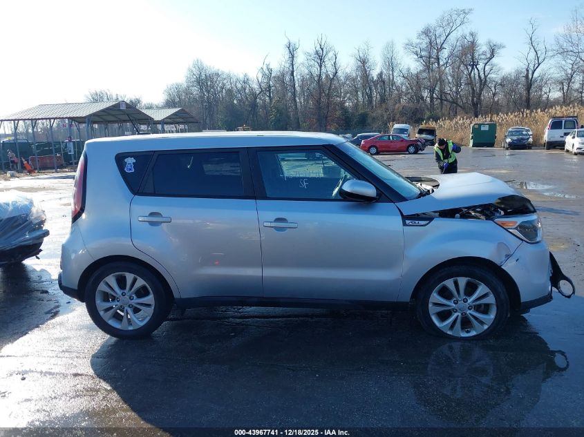 2016 Kia Soul + VIN: KNDJP3A57G7828835 Lot: 43967741
