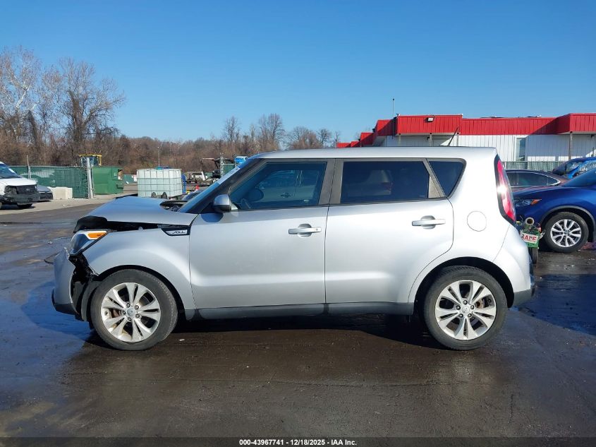 2016 Kia Soul + VIN: KNDJP3A57G7828835 Lot: 43967741