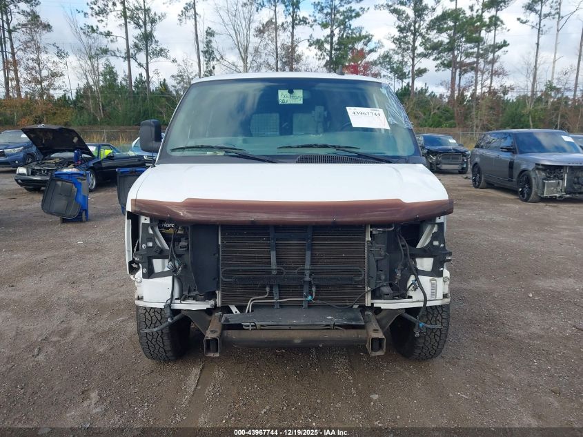 2020 Chevrolet Express Cargo Rwd 2500 Extended Wheelbase Wt VIN: 1GCWGBFGXL1240547 Lot: 43967744