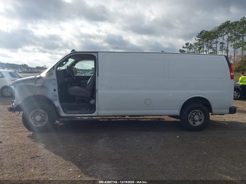 2020 Chevrolet Express Cargo Rwd 2500 Extended Wheelbase Wt VIN: 1GCWGBFGXL1240547 Lot: 43967744