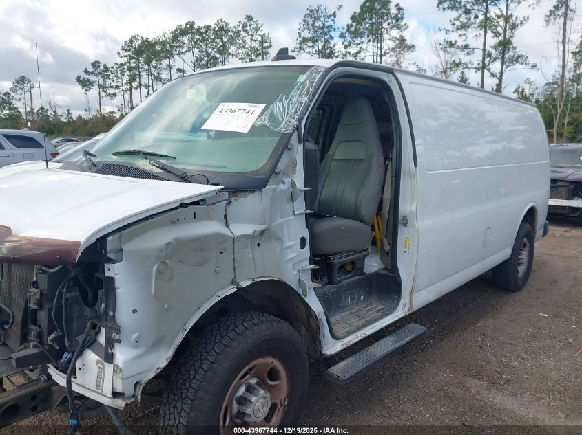 2020 Chevrolet Express Cargo Rwd 2500 Extended Wheelbase Wt VIN: 1GCWGBFGXL1240547 Lot: 43967744