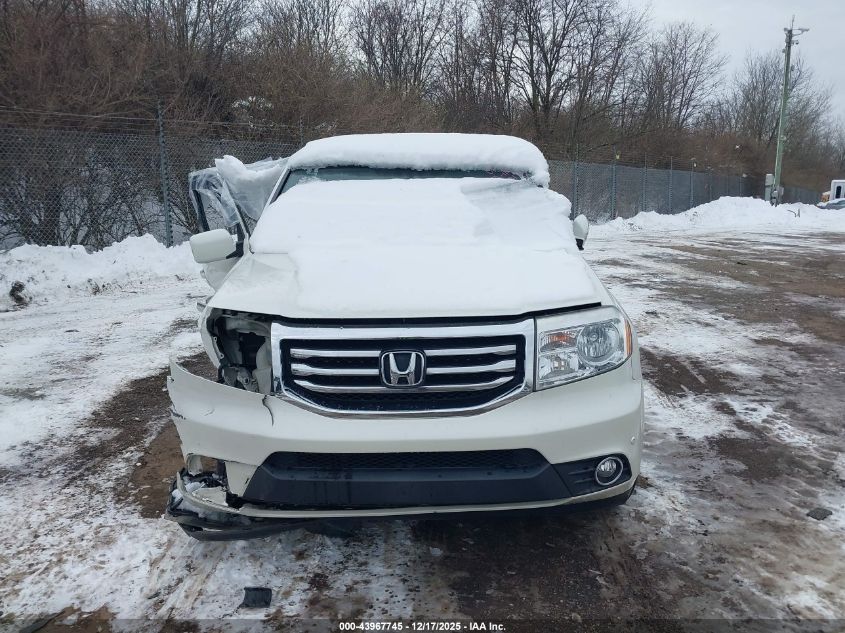 2014 Honda Pilot Touring VIN: 5FNYF4H95EB003173 Lot: 43967745