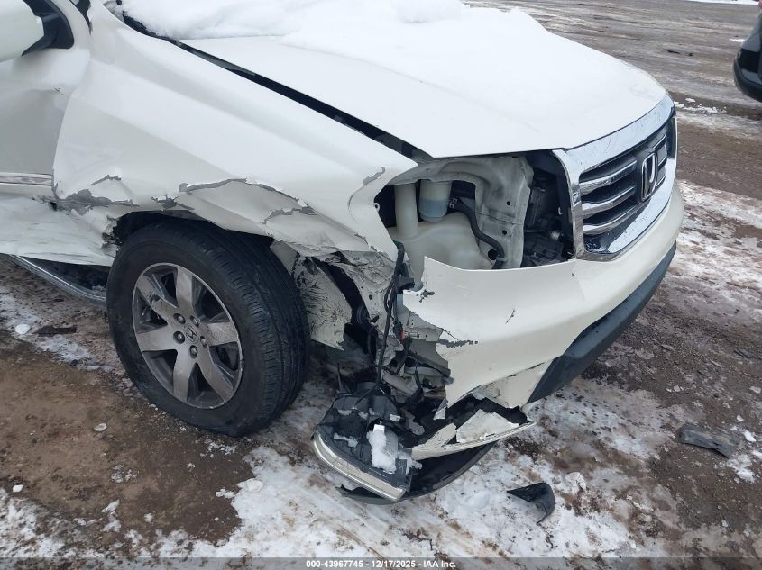 2014 Honda Pilot Touring VIN: 5FNYF4H95EB003173 Lot: 43967745