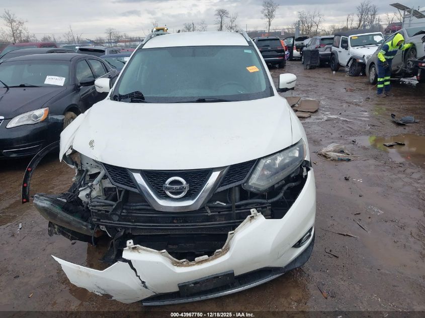 2015 Nissan Rogue Sl VIN: 5N1AT2MV1FC866564 Lot: 43967750
