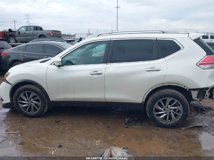2015 Nissan Rogue Sl VIN: 5N1AT2MV1FC866564 Lot: 43967750