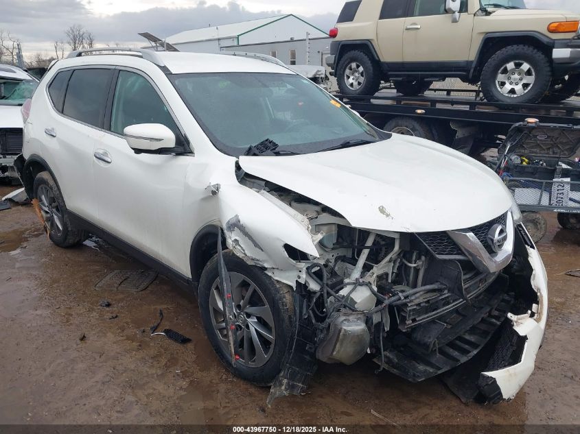 2015 Nissan Rogue Sl VIN: 5N1AT2MV1FC866564 Lot: 43967750