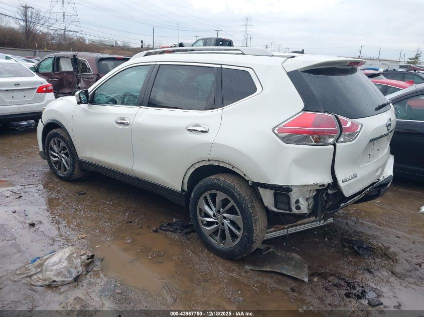 2015 Nissan Rogue Sl VIN: 5N1AT2MV1FC866564 Lot: 43967750