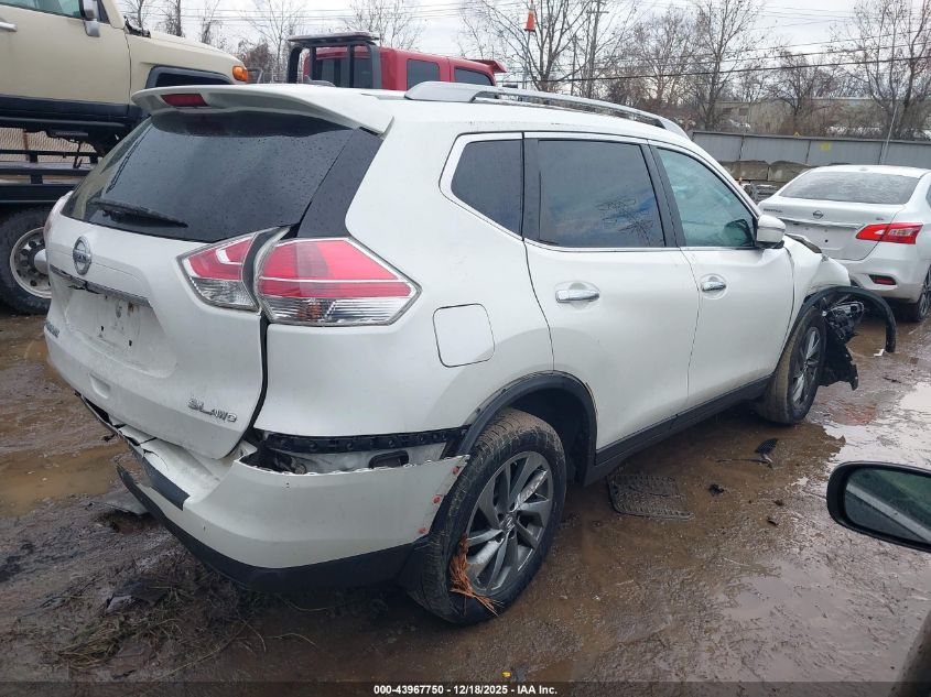 2015 Nissan Rogue Sl VIN: 5N1AT2MV1FC866564 Lot: 43967750