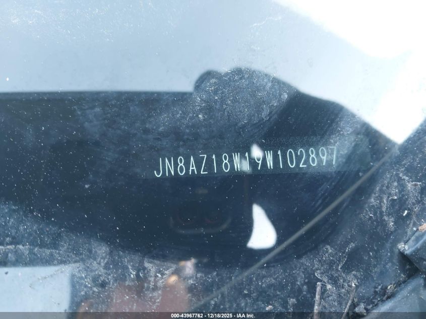 2009 Nissan Murano Sl VIN: JN8AZ18W19W102897 Lot: 43967762