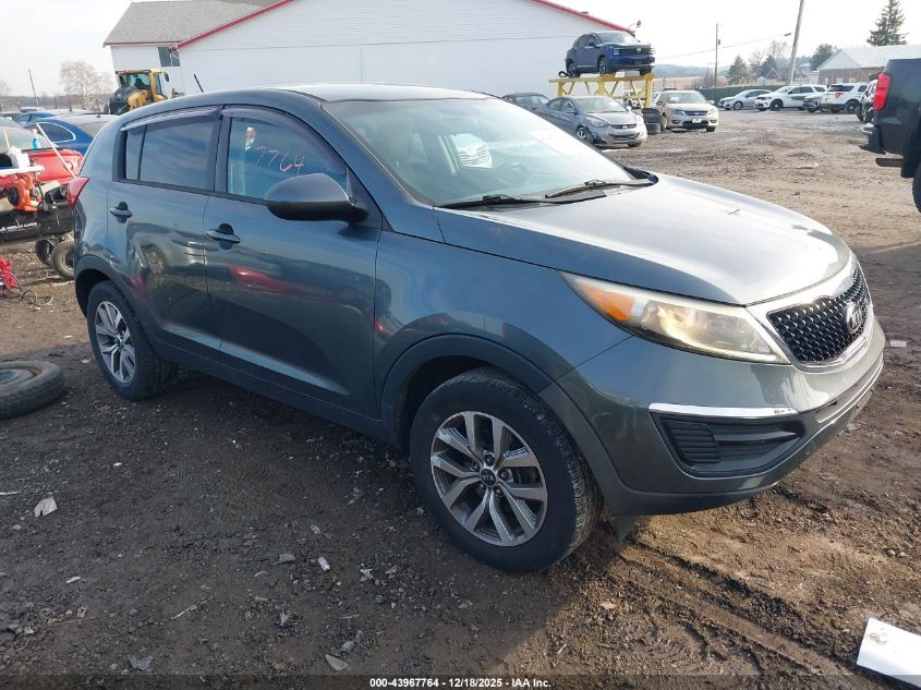 2015 Kia Sportage Lx VIN: KNDPB3AC1F7722239 Lot: 43967764
