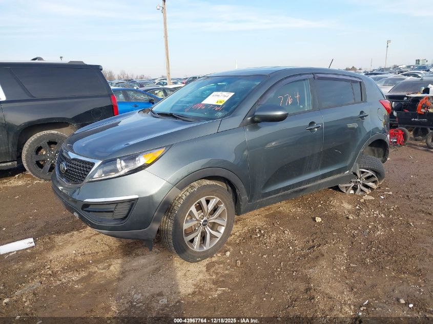 2015 Kia Sportage Lx VIN: KNDPB3AC1F7722239 Lot: 43967764