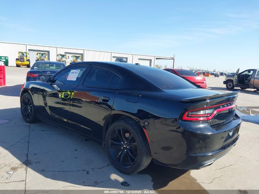 2018 Dodge Charger Sxt Rwd VIN: 2C3CDXBG0JH185124 Lot: 43967766