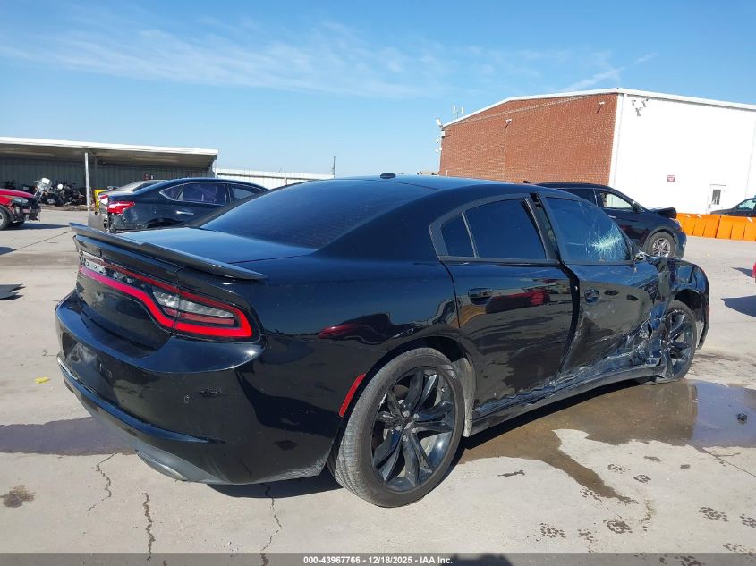2018 Dodge Charger Sxt Rwd VIN: 2C3CDXBG0JH185124 Lot: 43967766