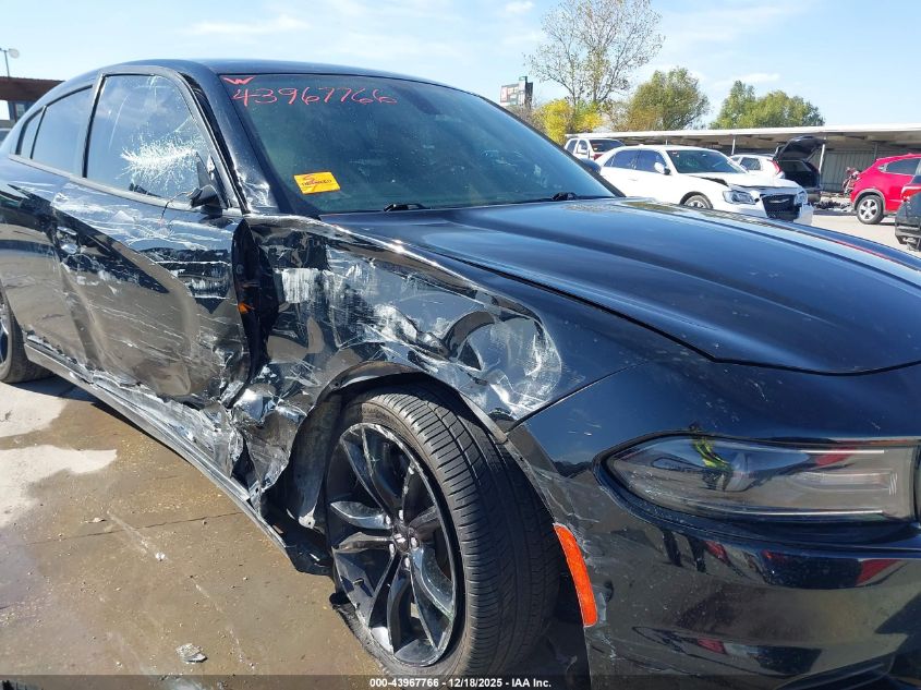 2018 Dodge Charger Sxt Rwd VIN: 2C3CDXBG0JH185124 Lot: 43967766