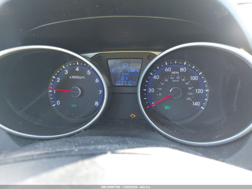 2014 Hyundai Tucson Se VIN: KM8JUCAG2EU869989 Lot: 43967768