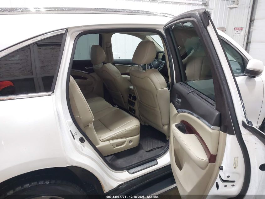 2014 Acura Mdx Advance Pkg W/Entertainment Pkg VIN: 5FRYD4H89EB001633 Lot: 43967771