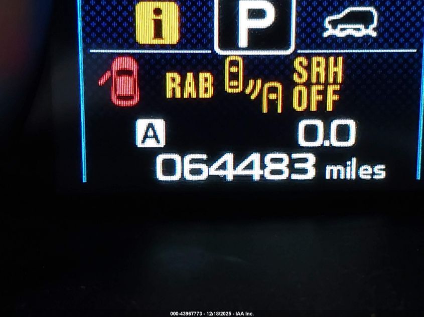 2018 Subaru Outback 2.5I Limited VIN: 4S4BSANC0J3361672 Lot: 43967773