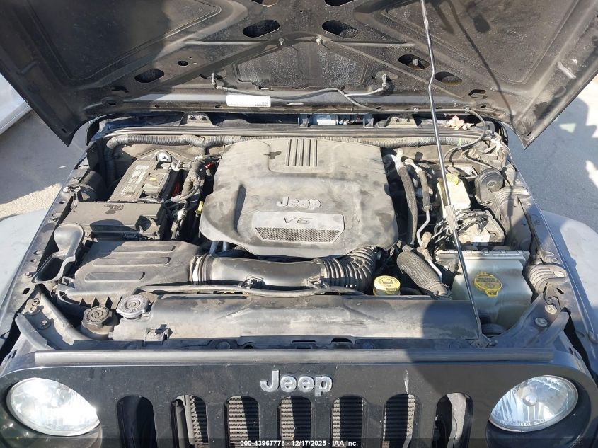 2016 Jeep Wrangler Unlimited Sport VIN: 1C4BJWDG0GL128120 Lot: 43967778