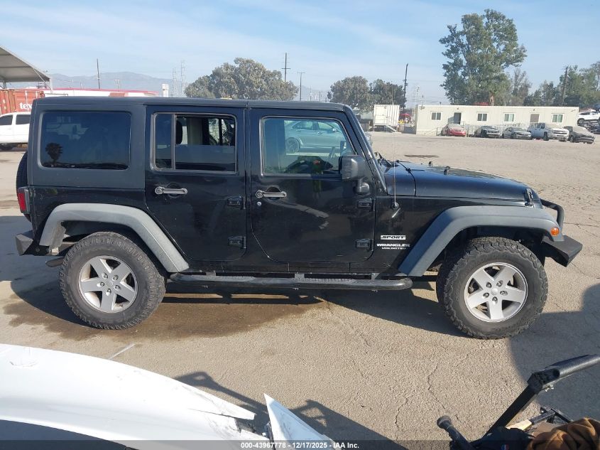 2016 Jeep Wrangler Unlimited Sport VIN: 1C4BJWDG0GL128120 Lot: 43967778