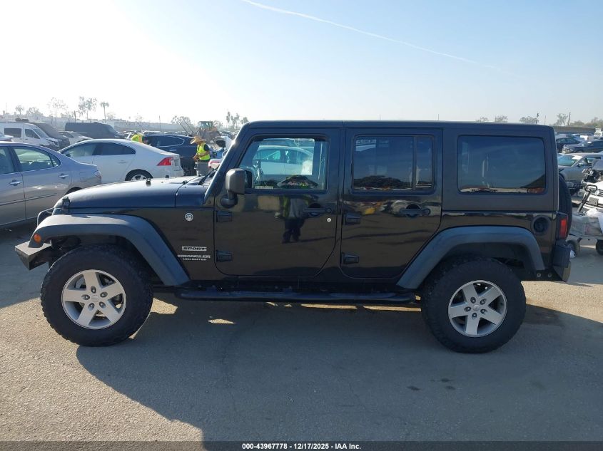 2016 Jeep Wrangler Unlimited Sport VIN: 1C4BJWDG0GL128120 Lot: 43967778