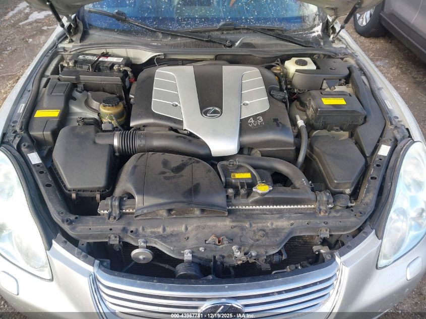 2003 Lexus Sc 430 VIN: JTHFN48Y730038597 Lot: 43967781