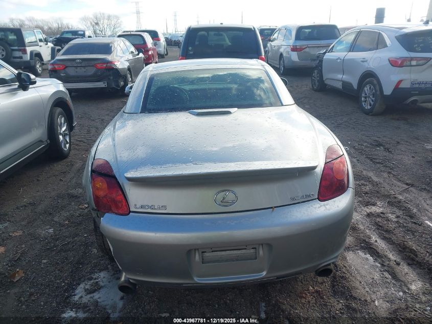 2003 Lexus Sc 430 VIN: JTHFN48Y730038597 Lot: 43967781