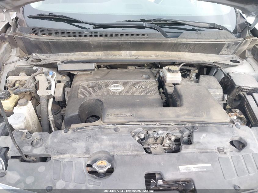 2013 Nissan Pathfinder Sv VIN: 5N1AR2MM6DC667867 Lot: 43967784