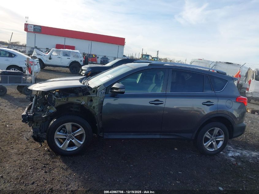 2015 Toyota Rav4 Xle VIN: 2T3WFREV0FW166623 Lot: 43967786