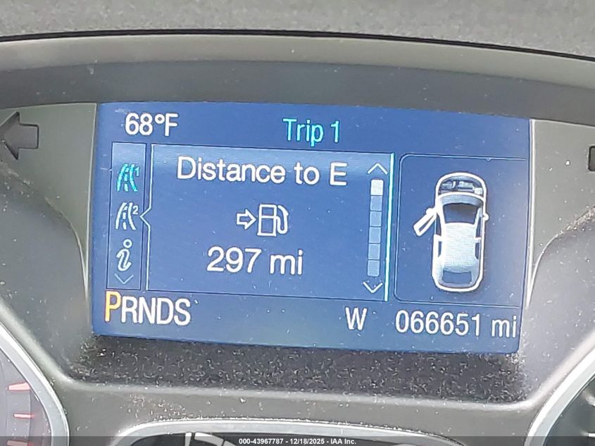 2013 Ford Escape Se VIN: 1FMCU0GX9DUD69311 Lot: 43967787