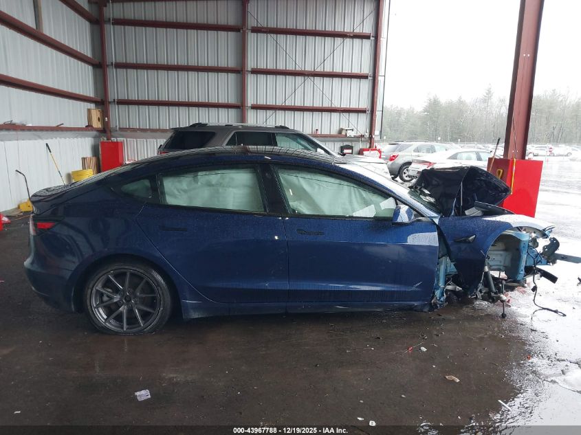 2023 Tesla Model 3 Rear-Wheel Drive VIN: 5YJ3E1EA1PF651865 Lot: 43967788