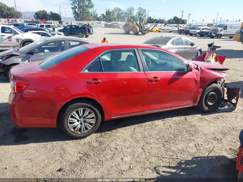 2012 Toyota Camry Le VIN: 4T4BF1FK7CR245396 Lot: 43967793